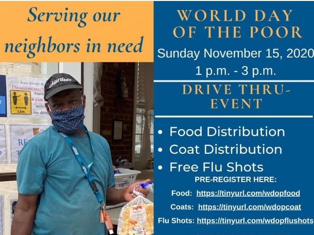 World Day of the Poor Drive Thru Event 640 480 2020
